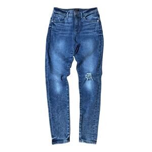 Express Hyperstretch Midrise Skinny Jeans Sculpting 6R